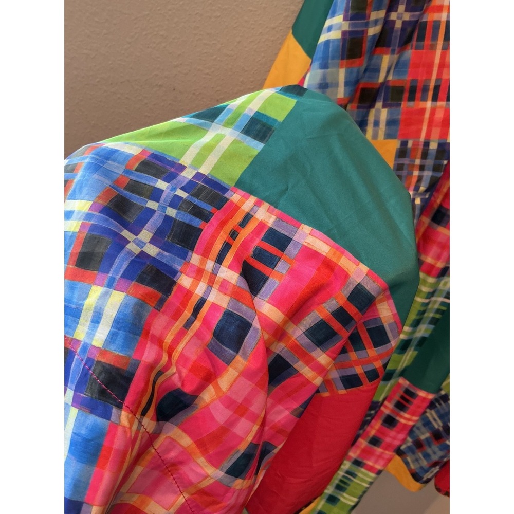 Anthropologie Maeve Patchwork Plaid A-Line Maxi Skirt Size Small - Picture 3 of 6